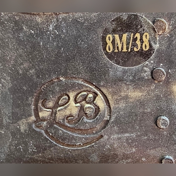 Lucky Brand Women's Black Leather Side Zipper Booties Size 8M - Picture 5 of 9